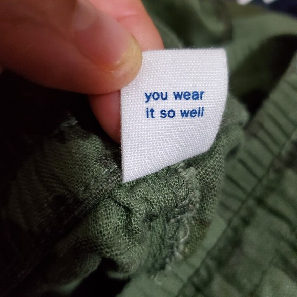 Old Navy Women’s Camo High-Waisted Printed Linen-Blend Shorts- Size Small - Picture 9 of 12